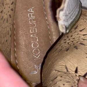 Koolaburra leather summer thong sandal espadrille